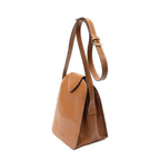 Loewe Vintage Shoulder Bag Crossbody Brown Grain Calfskin Leather — view 2