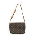 Louis Vuitton Musette Tango Brown Monogram Canvas Crossbody