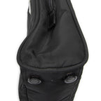 Prada Square Zip Tote Black Nylon Canvas — view 8