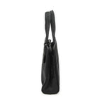 Prada Square Zip Tote Black Nylon Canvas — view 3
