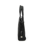 Prada Square Zip Tote Black Nylon Canvas — view 4