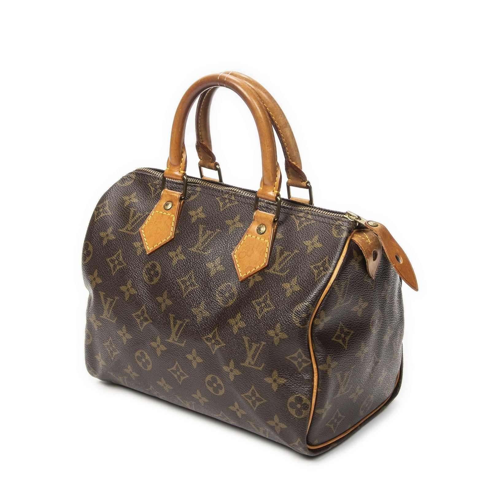 Louis Vuitton Speedy Brown Monogram Canvas Handbag — view 2