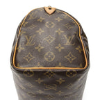 Louis Vuitton Speedy Brown Monogram Canvas Handbag — view 7