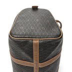 Dior Medium Boston Gray Brown Honeycomb Canvas Handbag — view 7