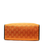 Gucci Off the Grid Orange Black Jumbo GG Canvas Shoulder Bag — view 6