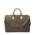 Louis Vuitton Speedy Brown Monogram Canvas Handbag — view 5