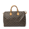 Louis Vuitton Speedy Brown Monogram Canvas Handbag