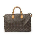 Louis Vuitton Speedy Brown Monogram Canvas Handbag
