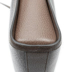 Gucci Embroidery Tote Brown Gray — view 8