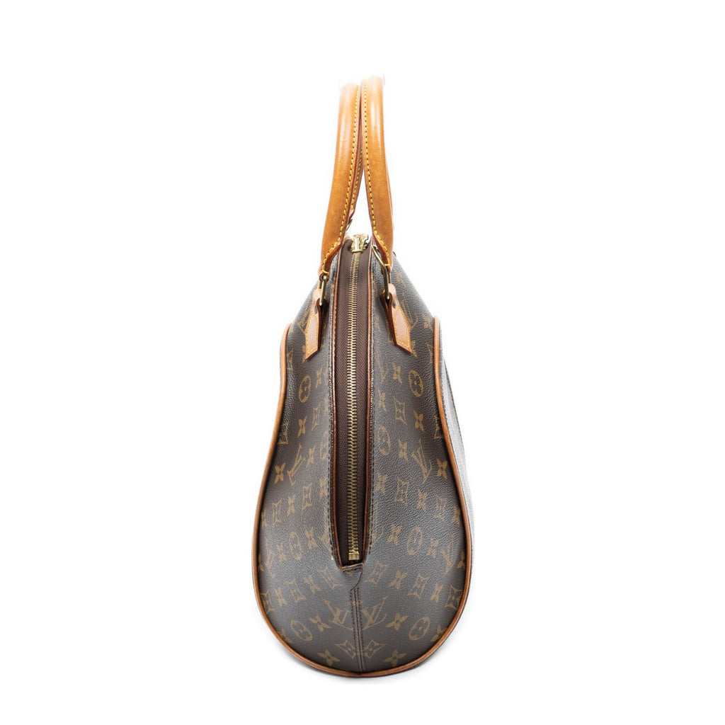 Louis Vuitton Ellipse Brown Monogram Canvas Handbag — view 4