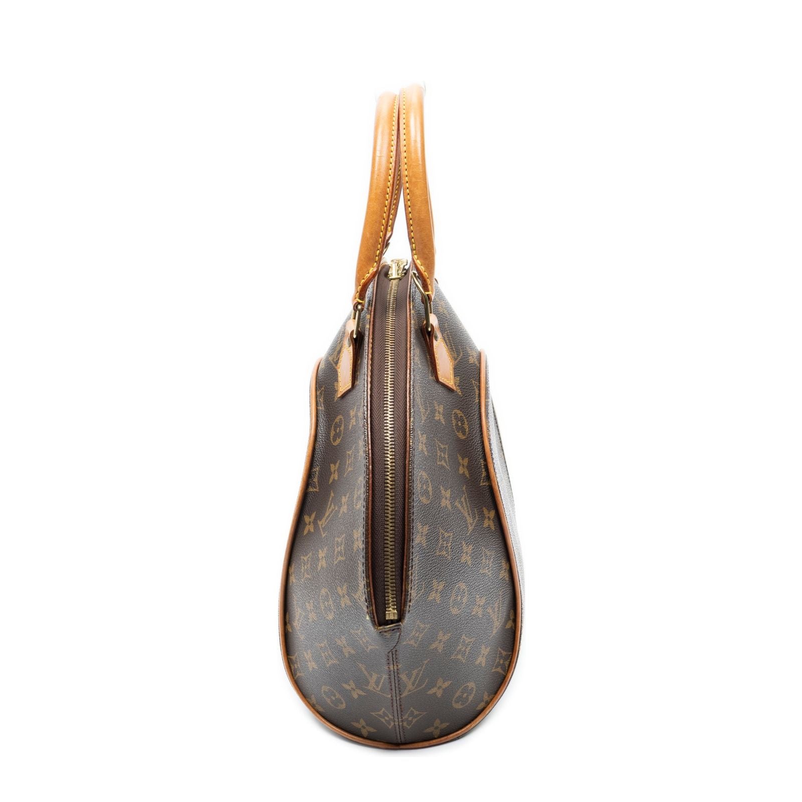 Louis Vuitton Ellipse Brown Monogram Canvas Handbag — view 4