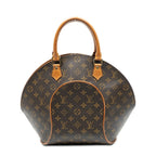 Louis Vuitton Ellipse Brown Monogram Canvas Handbag