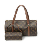Louis Vuitton Papillon Brown Monogram Canvas Handbag