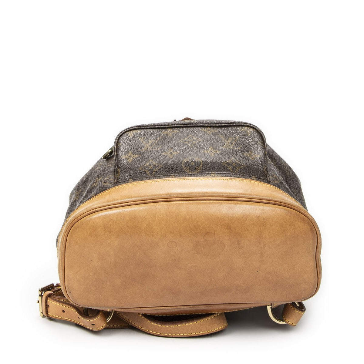 Louis Vuitton Montsouris Brown Monogram Canvas Backpack — view 6
