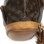 Louis Vuitton Montsouris Brown Monogram Canvas Backpack — view 8