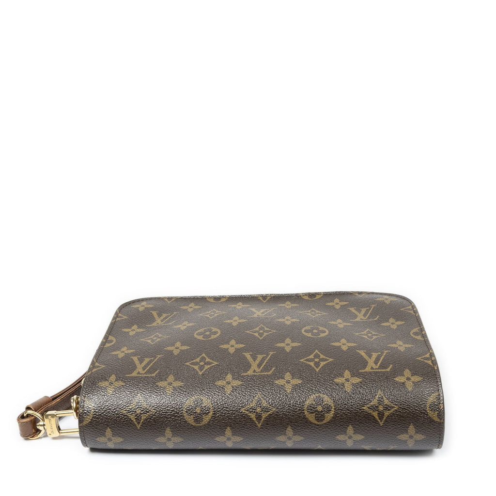 Louis Vuitton Orsay Brown Monogram Canvas Shoulder Bag — view 3