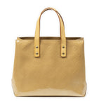 Louis Vuitton Tall Beige Monogram Vernis Handbag