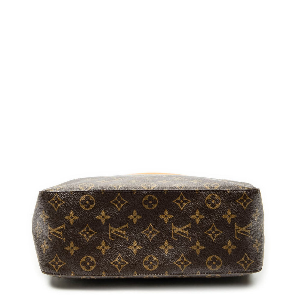Louis Vuitton Looping Brown Monogram Canvas Shoulder Bag — view 6