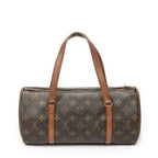 Louis Vuitton Papillon Brown Monogram Canvas Handbag — view 5