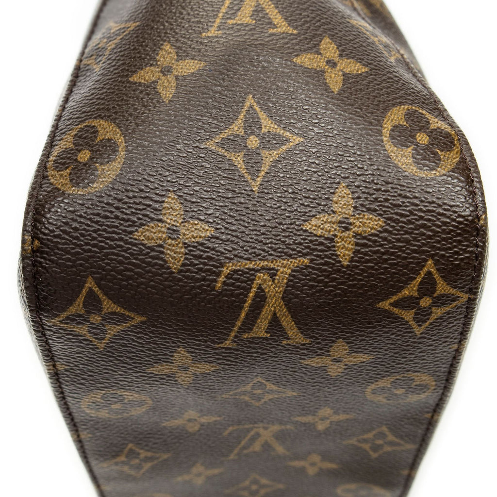 Louis Vuitton Looping Brown Monogram Canvas Shoulder Bag — view 7