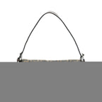Fendi Baguette Brown Black Zucca Canvas Shoulder Bag