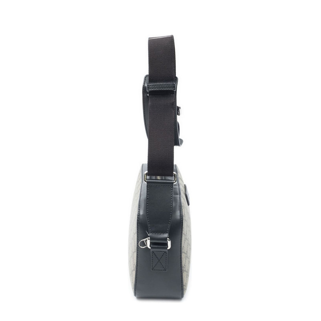 Gucci Camera Bag Beige Black Supreme Canvas — view 4