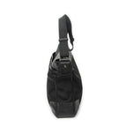 Gucci Large Front Pocket Messenger Black Nylon Canvas — view 3