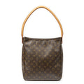 Louis Vuitton Looping Brown Monogram Canvas Shoulder Bag