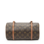 Louis Vuitton Papillon Brown Monogram Canvas Handbag — view 6