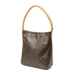 Louis Vuitton Looping Brown Monogram Canvas Shoulder Bag — view 2