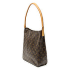 Louis Vuitton Looping Brown Monogram Canvas Shoulder Bag — view 2