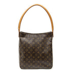Louis Vuitton Looping Brown Monogram Canvas Shoulder Bag