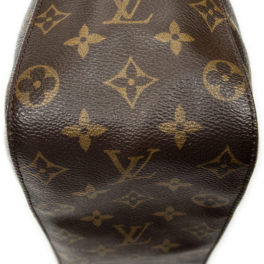 Louis Vuitton Looping Brown Monogram Canvas Shoulder Bag — view 8