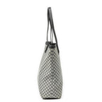 Celine Vertical Tote Black Gray Macadam Canvas — view 3