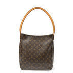 Louis Vuitton Looping Brown Monogram Canvas Shoulder Bag — view 5