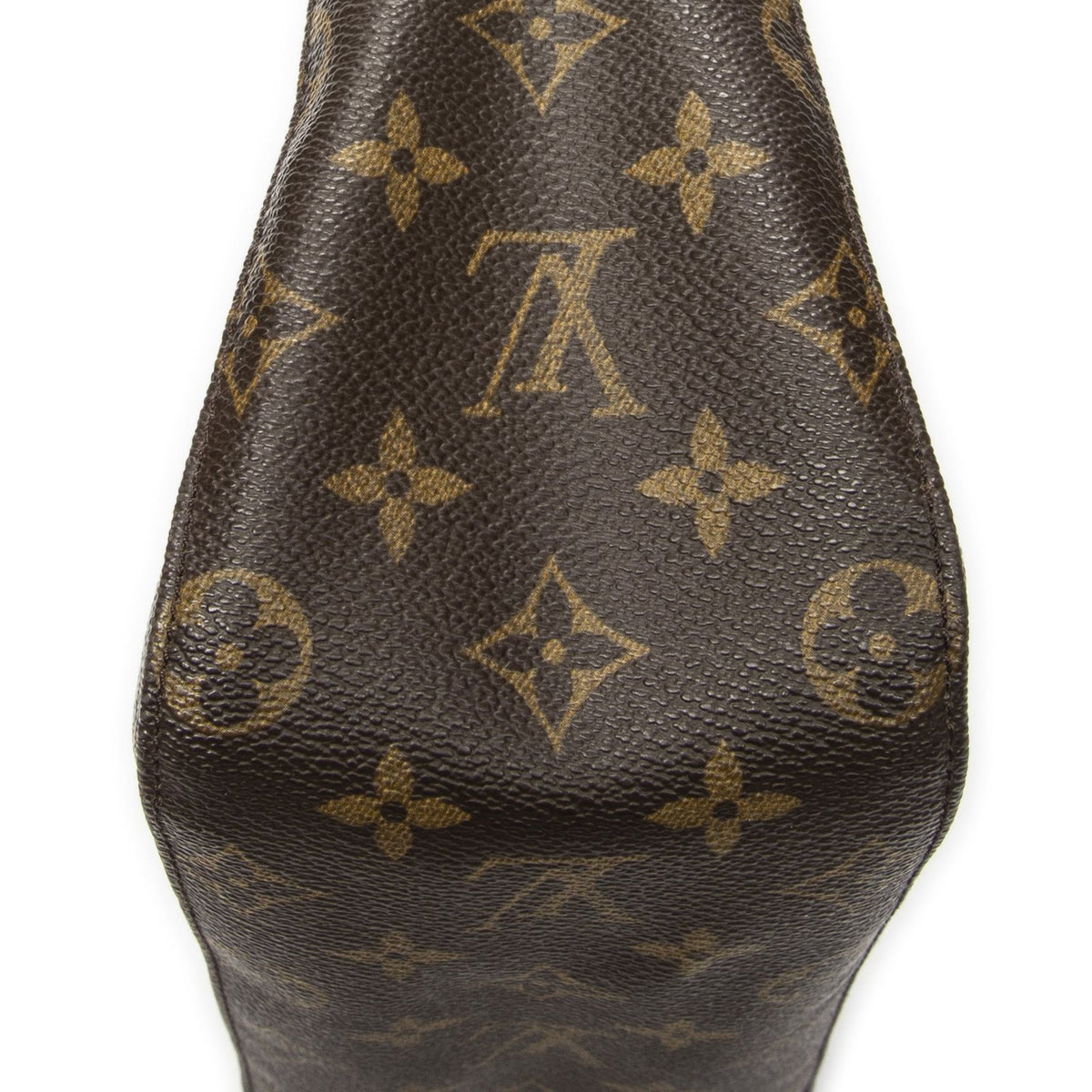 Louis Vuitton Looping Brown Monogram Canvas Shoulder Bag — view 7