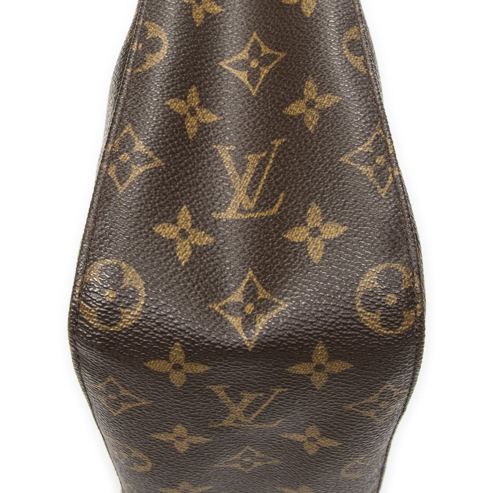 Louis Vuitton Looping Brown Monogram Canvas Shoulder Bag — view 8