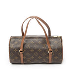 Louis Vuitton Papillon Brown Monogram Canvas Handbag — view 5