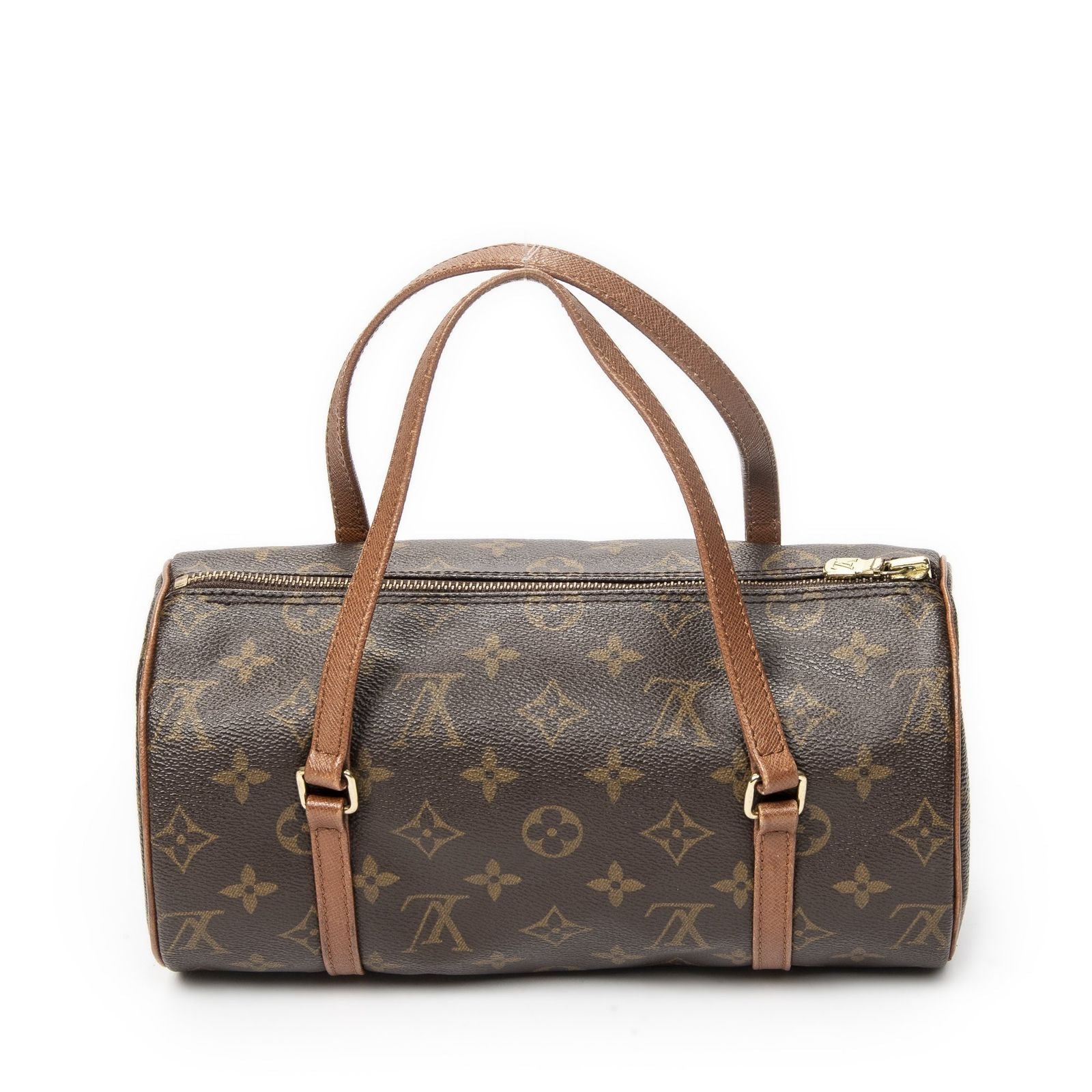 Louis Vuitton Papillon Brown Monogram Canvas Handbag — view 5