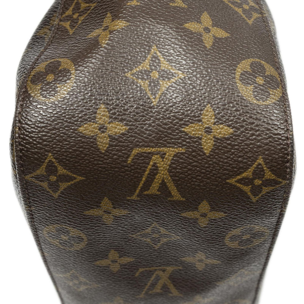 Louis Vuitton Looping Brown Monogram Canvas Shoulder Bag — view 7