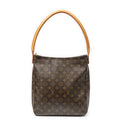 Louis Vuitton Looping Brown Monogram Canvas Shoulder Bag