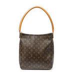Louis Vuitton Looping Brown Monogram Canvas Shoulder Bag