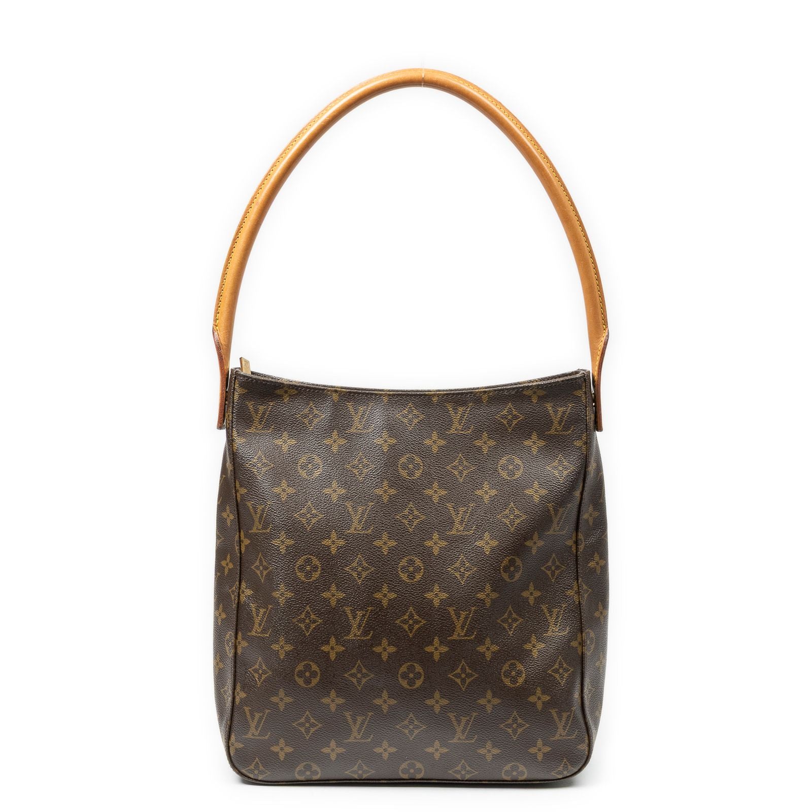 Louis Vuitton Looping Brown Monogram Canvas Shoulder Bag