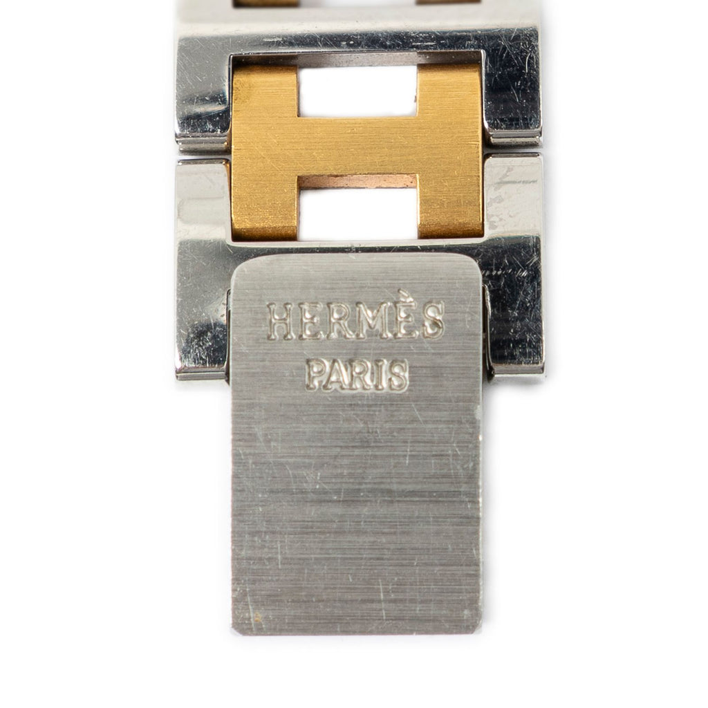 Hermes Clipper Silver Plated Bracelet — view 7