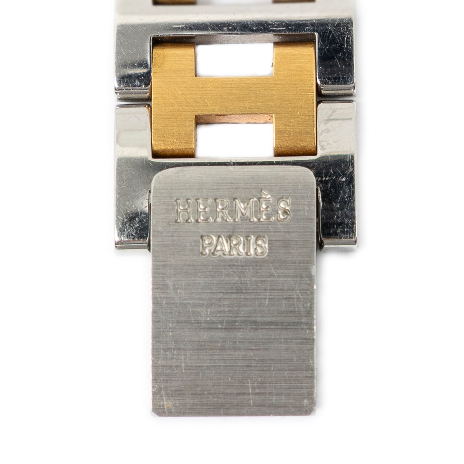 Hermes Clipper Silver Plated Bracelet — view 7