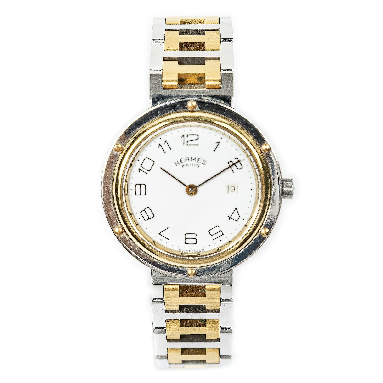 Hermes Clipper Silver Plated Bracelet