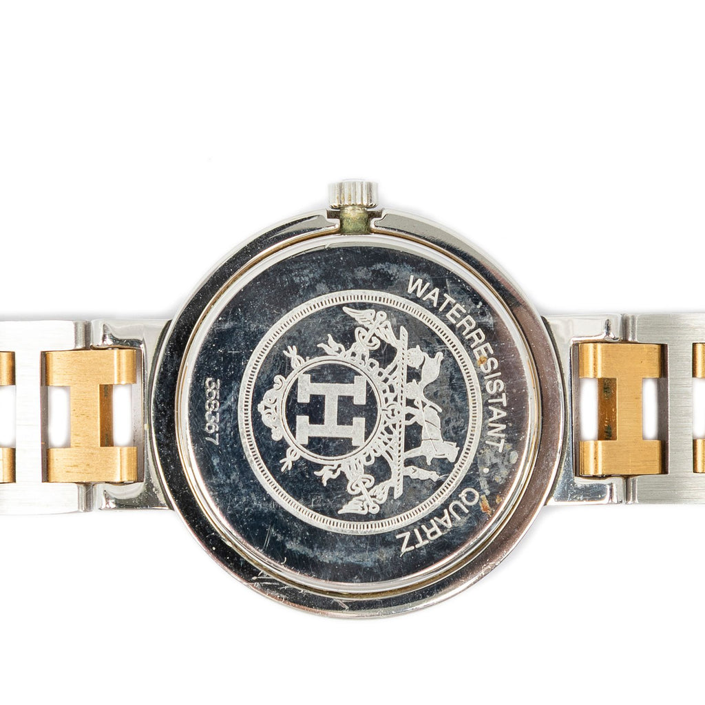 Hermes Clipper Silver Plated Bracelet — view 5
