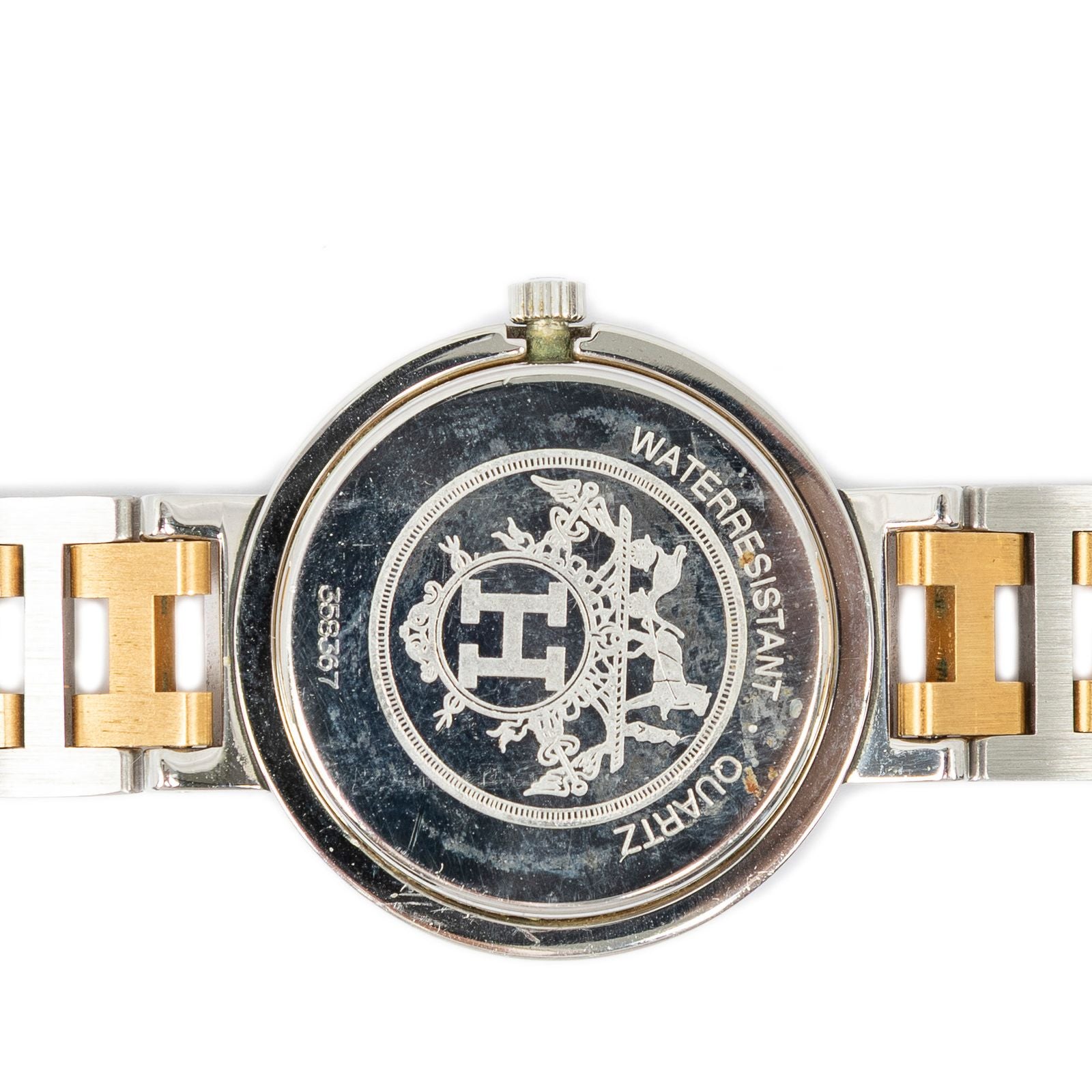 Hermes Clipper Silver Plated Bracelet — view 5