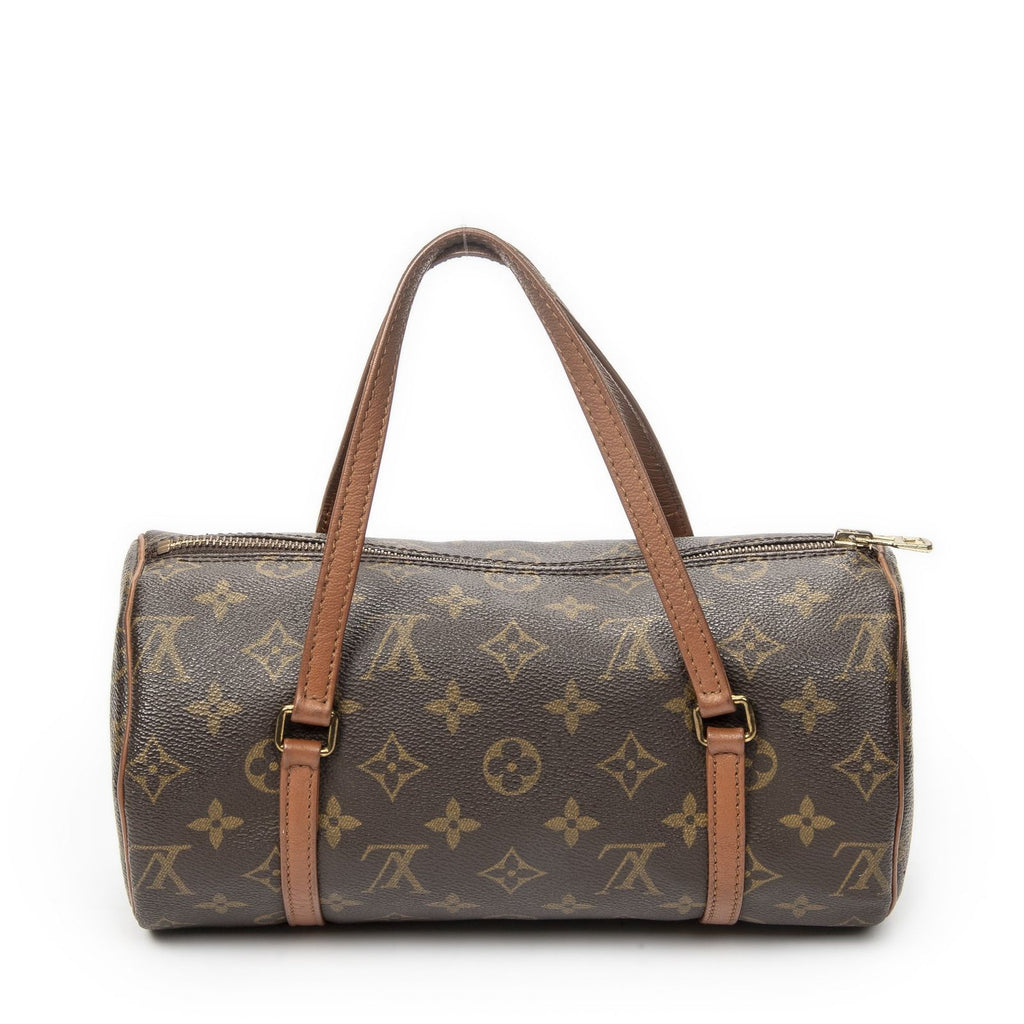 Louis Vuitton Papillon Brown Monogram Canvas Handbag — view 5