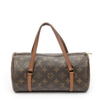 Louis Vuitton Papillon Brown Monogram Canvas Handbag — view 5
